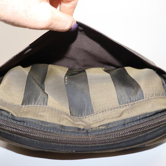 Vintage Fendi Pequin Stripe Crossbody Bag - Picture 7 of 11